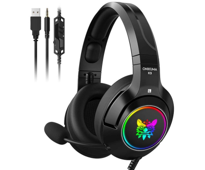 Słuchawka Onikuma K9 Czarne RGB